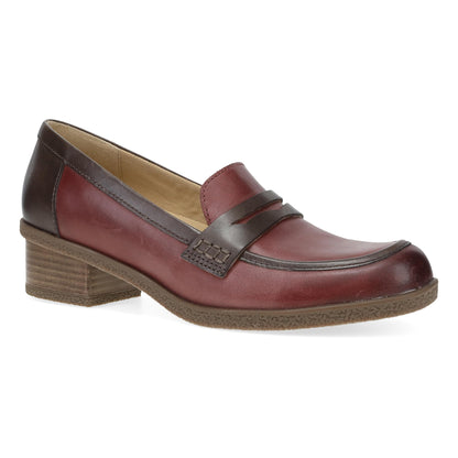 Danica Plum/Chocolate Waterproof Burnished - Dansko Classic
