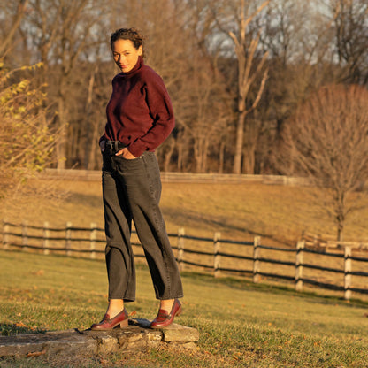 Danica Plum/Chocolate Waterproof Burnished - Dansko Classic
