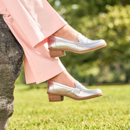 Danica Silver Metallic - Dansko Essential