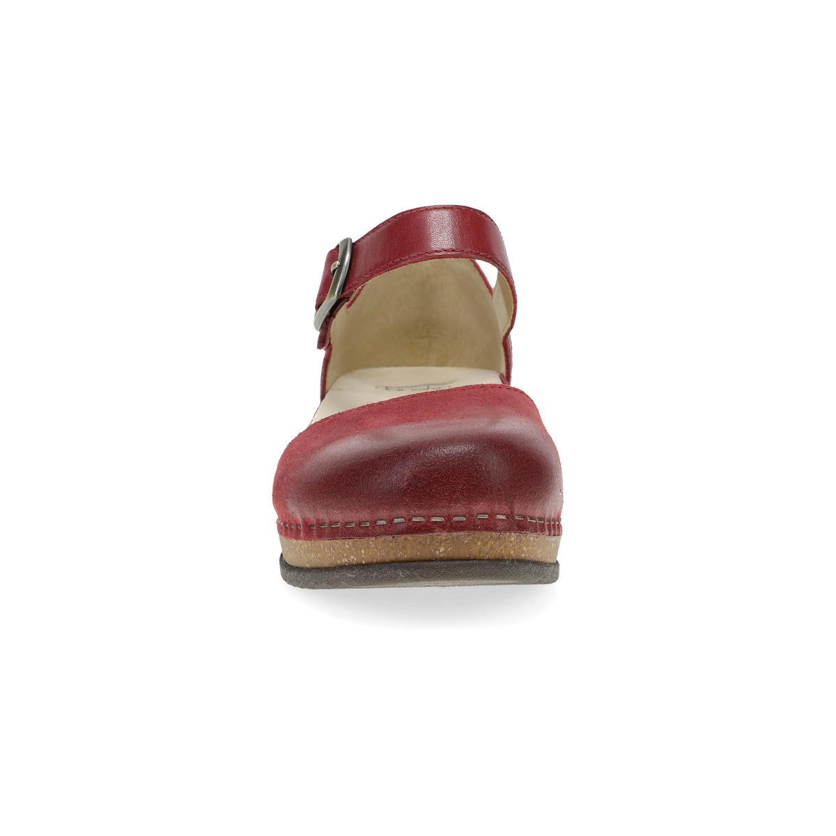 Mae Red Burnished Suede - Dansko New